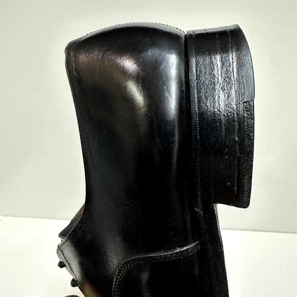 Crockett & Jones x Peal & Co. x Brooks Brothers Cap Toe Oxford Black Calf 11.5 E - Picture 12 of 12